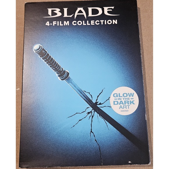 Other - Blade 4-Film Collection DVD New Sealed Glow In The Dark Slipcover Wesley Snipes